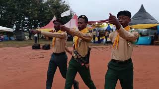 Techiman North and East Central Flag Display [upl. by Demmahum]