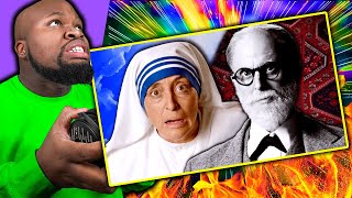 Mother Teresa vs Sigmund Freud Epic Rap Battles of History Reaction [upl. by Liamsi]