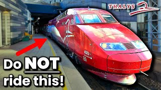 Why I won’t ride Thalys highspeed again NIGHTMARE JOURNEY [upl. by Esirehs21]