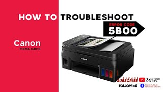 How to repair quot5B00quot ERROR ON CANON PIXMA 4010  tagalog fevertechworks [upl. by Orin340]