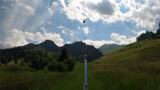 Onride SommerRodelbahn  Kaisereggbahnen Schwarzsee [upl. by Ysor]