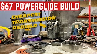 Rebuilding My 67 Camaros POWERGLIDE Transmission Only COST 67 [upl. by Yreved]