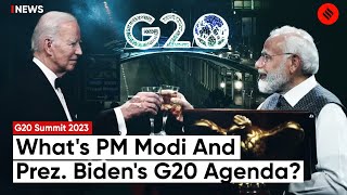 G20 Summit 2023 PM Modi and Joe Biden to Discuss G20 Agenda Multilateral Reforms And More [upl. by Sharpe]