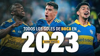 TODOS los GOLES de BOCA JUNIORS en 2023 [upl. by Dhu73]