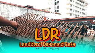 LDR  DENNY CAKNAN  angklung satria jogja  musik versi angklung [upl. by Elmajian]