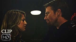 Arrow 6x08 quotDarkArrow amp OverGirlquot Kiss Scene HD [upl. by Barclay845]