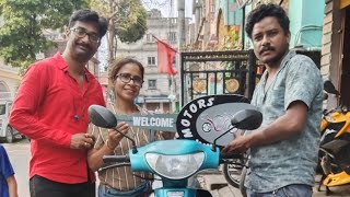 happy Coustomer Review maa Kali Motors brunch 2 sell Update 8910939954youtubeshorts scooty viral [upl. by Mccarty43]