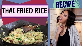 Easy Thai Fried Rice Recipe [upl. by Cesaria578]