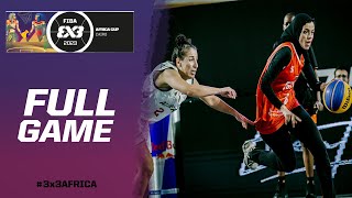 Algeria 🇩🇿 vs Egypt 🇪🇬  Women  Full Game  FIBA 3x3 Africa Cup 2023  3x3 Basketball [upl. by Sredna]