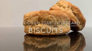 Sourdough Discard Recipes Biscuits [upl. by Ditter699]