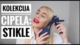 MOJA KOLEKCIJA CIPELA  STIKLE [upl. by Eillil]