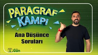 Paragrafta Ana Düşünce  TAKTİKLERLE PARAGRAF KAMPI 2024  1Gün KPSSTYT  Deniz Hoca [upl. by Nonrev997]