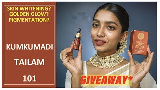 KUMKUMADI TAILAM 101  SHESHA AYURVEDA the most authentic Kumkumadi tailam in India GIVEAWAY [upl. by Akerdal810]