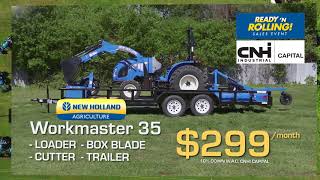 Kelly Tractor  New Holland Workmaster 35 and 50 [upl. by Oicnerual]