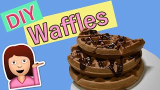 DIY  WAFFLE DE CHOCOLATE [upl. by Liw]