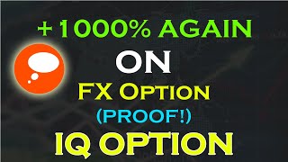 IQ Option 1000 Profit FX Option LIVE Paper Trade 2  Trade Theory [upl. by Adlar]