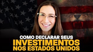 PASSO A PASSO para declarar AÇÕES AMERICANAS no Imposto de Renda 2021  IRPF 2021 [upl. by Dnalel]