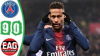 PSG vs Guingamp 90 All Goals amp Exyended Highlights 19012019 HD [upl. by Nylsaj117]