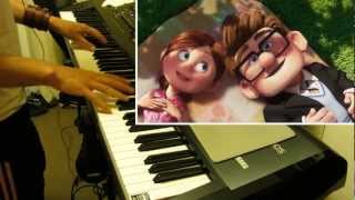 Carl and Ellie Pixars quotUpquot Theme Piano cover [upl. by Ardiedal]