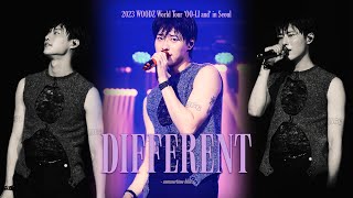 231028 WOODZ 조승연  DIFFERENT｜2023 WOODZ World Tour OOLI and in Seoul [upl. by Rubie]