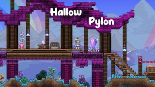 Hallow Pylon  Terraria speed build [upl. by Lennox]