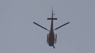 London Helicopter Centre Airbus Helicopters H125 GSHRD flying over Wokingham on Thu 30 Jun 2022 [upl. by Joung]