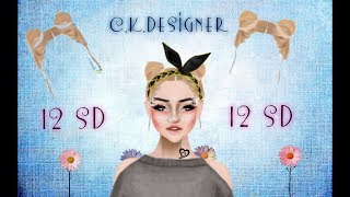 Stardoll 12 SD hair design Stardoll 12 SDye saç tasarlama [upl. by Heathcote]