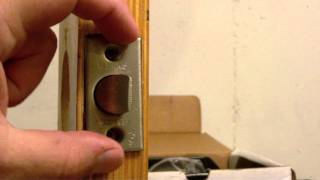 Installation And Removal Of A Grade 2 Marks Passage Lever Handle wwwlocksmithsupply [upl. by Gianni181]