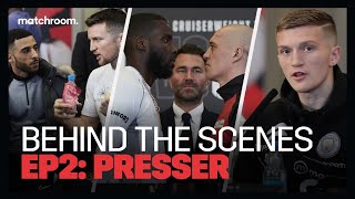 Lawrence Okolie vs Michal Cieslak Fight Week Ep 2 Press Conference Behind The Scenes [upl. by Beckerman]