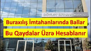 Buraxılış İmtahanlarında Balların Hesablanması Qaydaları [upl. by Amliw]