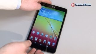 LG G Pad 83 Android tablet review  HardwareInfo TV Dutch [upl. by Howenstein]