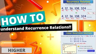 Recurrence Relations  Linear Recurrence Relations [upl. by Gerda]