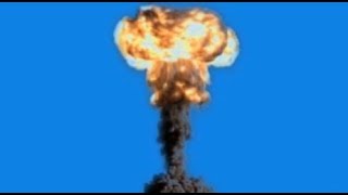 Nuclear Explosion Green Screen [upl. by Giule]