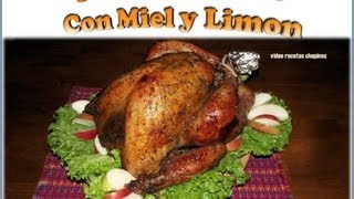 Receta Pavo Horneado con Miel y Limón [upl. by Allain]