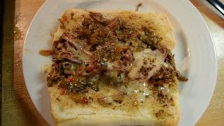 Chicago Italian Beef Sandwiches Made on a grill [upl. by Fidelity]