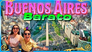 ¿QUÉ TAN BARATO ESTÁ BUENOS AIRES👀🤑 ¡Guía súper completa✅  Argentina 2022 🇦🇷 [upl. by Eiclek]