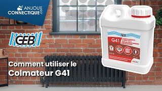 Comment utiliser le colmateur microfuites G41 de Geb [upl. by Adekam541]