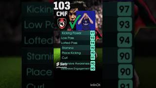 LETS REPAIR D ALBERTINI TO A 103 RATED CMF 🔥 efootballmobile efootball2024 pes shorts [upl. by Strader45]