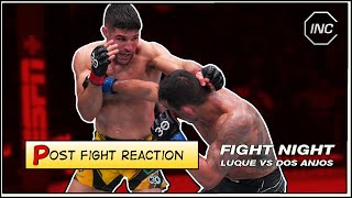 Luque Back On Track  Daukaus In Trouble  UFC Fight Night Reaction [upl. by Mikkel]