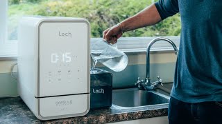 Now on Kickstarter Capsule Solo  SpaceEfficient Personal Countertop Dishwasher [upl. by Eninej]