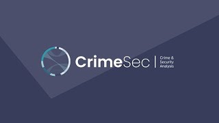 CrimeSec  Crime amp Security Analysis  Anno Accademico 202425 [upl. by Khoury864]