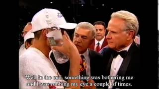 Marco Antonio Barrera vs Erik Morales II Post Fight Interview [upl. by Georgeanna]