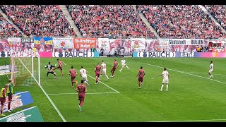 Doppelpack Sesko RB Leipzig vs FC Augsburg 40 Highlights amp Tore Poulsens 402 Spiel für RB [upl. by Lletniuq]