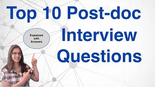 Top 10 Postdoc Interview Questions  Postdoc preparation [upl. by Ellehc552]