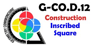 GCOD13 Construction  Inscribed Square [upl. by Ayin]