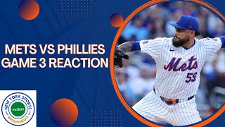 Mets Trounce Phillies 1 Win from the NLCS [upl. by Hurley]