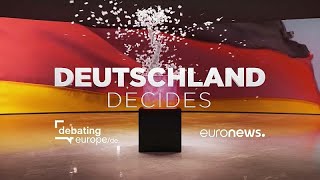 German election Watch our special debate show on the key issues ahead of Sundays vote [upl. by Naesed]