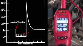 Power Probe IV  Injector Mode Testing Fuel Injectors [upl. by Ahsilem509]