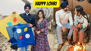 Lohri 2022 🪁  Celebrating Lohri With Family ❤️  JassArsh [upl. by Hera388]