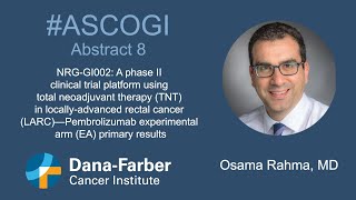 Rectal Cancer Research Highlights from ASCO GI [upl. by Yrrap341]